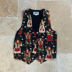 Women Christmas theme Vest size M/L
